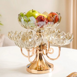 Luxury Handcrafted Metal Serving Bowl Set Decorative <b>Tableware</b> for Dining Table Kitchen and Elegant Home Celebration Decor - Product Image 2