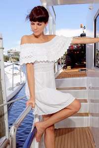 Happy Queens femmes solide imprimé plage Mini robe & bohème Mini coton indien midi élégant bohème robes courtes personnalisées - Product Image 3