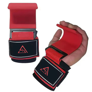 Correas de Agarre Ajustables Antideslizantes para Gimnasio, Soporte para Muñeca, Ganchos de Levantamiento de Pesas para Accesorios de Fitness Unisex, Gancho de Potencia - Product Image 2