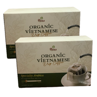 Café vietnamien moulant sous vide, meilleure vente, mélange de qualité supérieure, Arabica, torréfacteur français, 10gr, fort et amer, prix de gros