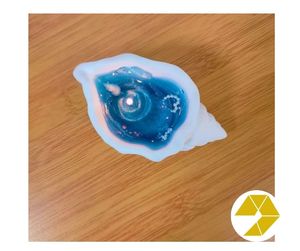 Artículo caliente a la venta Vela artesanal de conchas marinas con mar para fiesta Vela de conchas marinas Eleva la decoración de la boda Elección de regalo de serenidad costera - Product Image 2