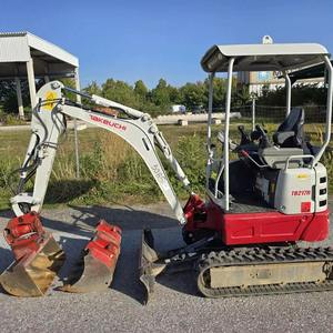 Mini-excavatrice Takeuchi TB217R en bon état, prix bas et heures de travail en stock - Product Image 5