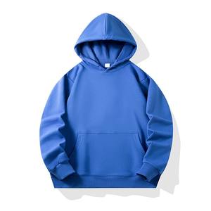 Sudadera con capucha de lana Polar gruesa de primera calidad Unisex de lujo 480 GSM ropa de invierno cálida y pesada logotipo bordado personalizado sudaderas con capucha lisas en blanco - Product Image 4