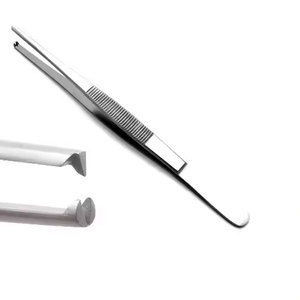 Vente en gros de pinces à pouce professionnelles et personnalisées avec logo pince dentelée en acier inoxydable tendance prix de gros - Product Image 1