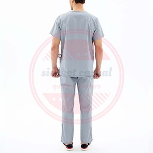 Traje de fregado profesional para hombre, poliéster, algodón, traje de fregado para Hospital, conjuntos médicos, uniforme de enfermería a la venta - Product Image 3