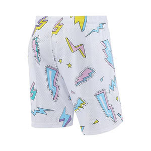 Pantalones Cortos Deportivos para Hombre, Estilo Urbano, para Gimnasio y Running, de Secado Rápido, Transpirables, de Malla, 100% Poliéster, Cintura Elástica, Logotipo Personalizado - Product Image 3