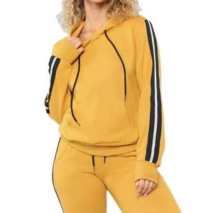 Nouveaux survêtements d'hiver personnalisés pour femmes 2025, en polaire antibactérienne, pull-over et jogging en coton/polyester - Product Image 5