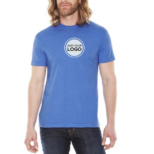 Camisetas BELLA+CANVAS Unisex de Manga Corta, Descuento por Volumen, Camisetas Tri-blend, Color Azul Rey Jaspeado, CVC - Product Image 1