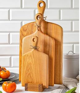 Planche à découper en bois antibactérienne avec une finition naturelle assurant une préparation alimentaire sûre et hygiénique pour les familles - Product Image 3