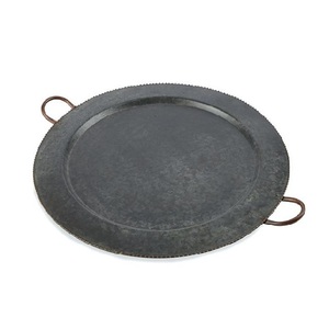 <b>Chocolate</b> Metal Serving Tray Tableware Centerpieces Decorative Tray For <b>Wedding</b> Silver Plated Serving Tray With Handles - Product Image 5