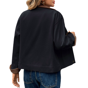 Good Quality With Customized Logo comfy and stylish women <b>Jacket</b> Outdoor Wear Fashionable Breathable <b>Canvas</b> <b>Jacket</b> - Product Image 2