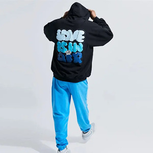Haute qualité 400 GSM poids lourd pull à capuche zippé pour hommes Street Style recadrée à capuche tissu tissé - Product Image 2