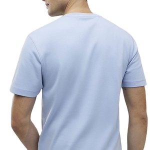 เสื้อยืดเจอร์ซีย์แขนสั้นสีพื้นสไตล์วินเทจ ผ้าฝ้ายทรงเข้ารูป ย้อมสีเรียบง่าย เป็นมิตรกับสิ่งแวดล้อม ลายทอ - Product Image 3