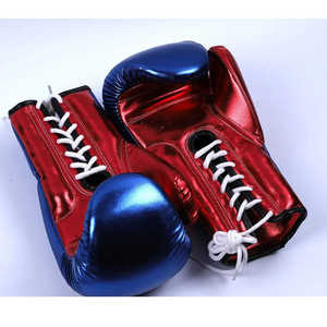 Gants de MMA et de kick-boxing en cuir PU de haute qualité personnalisables pour l'entraînement en plein air et les combats pour les arts martiaux et la boxe - Product Image 1
