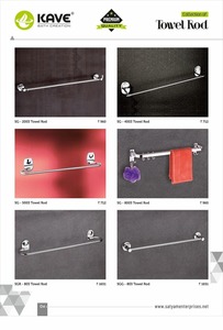 Porte-serviettes en acier inoxydable doré de 24 pouces Porte-serviettes de salle de bain mural Porte-serviettes en métal de luxe antirouille Design moderne - Product Image 4