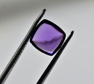 Pedido personalizado de grado AAA, cabujones de Pan de Azúcar de amatista púrpura creados en laboratorio, collar de piedras preciosas rosas facetadas en todos los tamaños, joyería suelta - Product Image 6