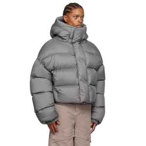 Chaqueta acolchada con bordado corto de talla grande para hombre, ropa de calle, estilo Vintage - Product Image 2