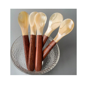 Cuillère de luxe en nacre parfaite pour les desserts et les apéritifs - Product Image 4