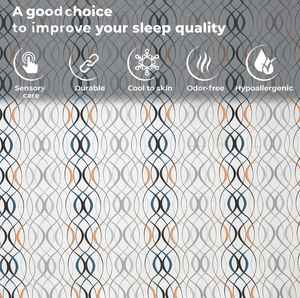 Ensemble de draps de lit 100% coton de qualité élégante 3 pièces imprimé floral solide Style classique confortable Durable organique 200TC toutes saisons - Product Image 2