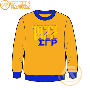 Sudadera de lana de algodón Sigma Gamma Rho personalizada de alta calidad, Jersey bordado, chaqueta para mujer, ropa griega, estilo de hermandad - Product Image 5
