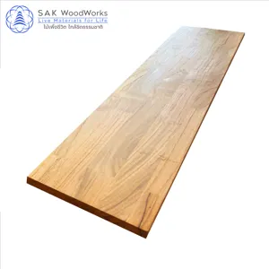 Peninggi tangga bersendi jari jati Thailand 16x200x1000-1500mm. (selesai) oleh SAK WoodWorks tangga untuk semua kebutuhan Anda