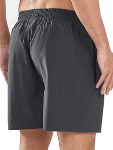 Pantalones cortos transpirables de alta calidad para hombre, pantalones cortos informales para gimnasio, nuevo diseño, pantalones cortos para correr, bolsillos en la cintura elástica - Product Image 2