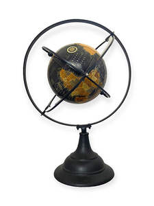 Antique Brass Nautical Armillary Sphere Globe Customized Home Decor Polished Metal Craft Stand Handmade India <b>Novelty</b> <b>Gift</b> - Product Image 2