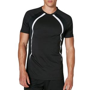 Camiseta Deportiva Elástica y Compresiva de Manga Corta, Nueva Colección 2026, Fabricada con Algodón Pesado, Bambú, Spandex y Poliéster, Ecológica - Product Image 4