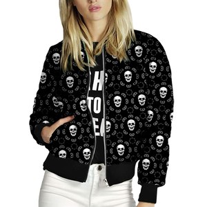 Meilleure vente Blousons bombardiers d'extérieur de haute qualité en coton et polyester pour femmes - Product Image 3
