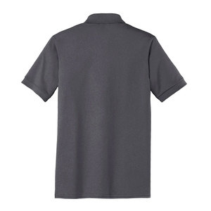 Polo de Manga Corta para Hombre, Tacto Sedoso, Transpirable, Gris - Product Image 2