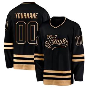 Uniforme de Hockey sobre Hielo Blanco Personalizado OEM de Alta Calidad, Transpirable, con Bordado en Sarga, 100% Poliéster - Product Image 2