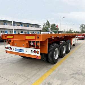 Semi-remorques à plateau surbaissé en acier personnalisables pour le transport de machines lourdes avec une capacité de charge utile de 25001 à 30000 kg - Product Image 5