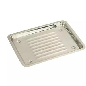 Plateau de scalpel dentaire chirurgical en acier inoxydable de qualité supérieure, plateau de sonde dentaire, plateau de scalpel en acier inoxydable, creux - Product Image 1