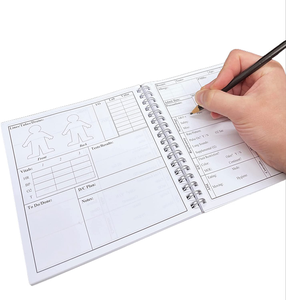 Informe de enfermería Libros de notas Impresión al por mayor personalizada Hojas médicas diarias Cuaderno Diario para Doctor Enfermeras - Product Image 4
