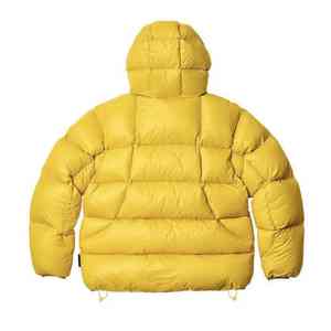 Chaqueta Acolchada con Capucha de Camuflaje Personalizada Unisex con Aislamiento Ligero, Impermeable y Cortavientos, Diseño Moderno y Formal - Product Image 3