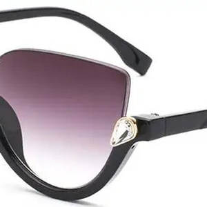 Gafas de lectura vintage de medio ojo de gato, decoradas con diamantes de imitación, de plástico sólido, blancas, rojas, transparentes, plegables y a la moda. - Product Image 5