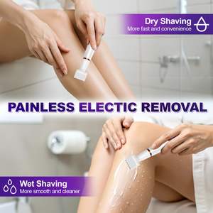 Depiladora Eléctrica Recargable por USB para Mujer, para la Zona del Bikini, Piernas y Axilas - Product Image 5