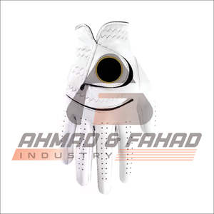 Gants de golf gaucher de qualité supérieure les plus vendus Logo personnalisé Élégant équipement de sport respirant en cuir Cabretta véritable - Product Image 6