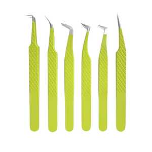 Pince à cils de haute qualité ensemble de 6 pièces pince à cils instruments de beauté par TARIQ MFG CO - Product Image 2