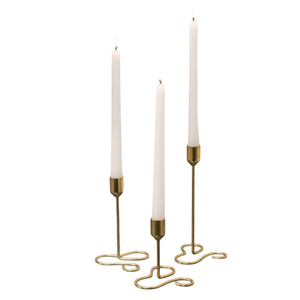 Candelabro de Metal Dorado de la mejor calidad, candelabro para ocasiones, candelero decorativo moderno para Hotel en casa - Product Image 3