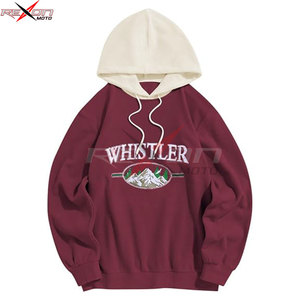 Vente en gros de qualité prix sweat à capuche brodé sweat à capuche brodé de haute qualité pour hommes sweat à capuche brodé personnalisé surdimensionné pour hommes - Product Image 5