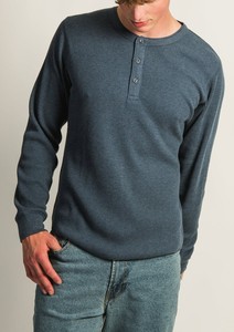 T-shirt pour homme à manches longues boutonné en coton 100% anti-froissement pour l'automne - Haute qualité, commandes en gros personnalisables - Product Image 4