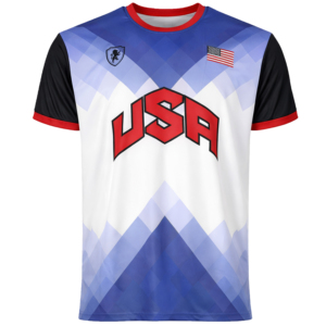 T-shirts de football américain unisexes à séchage rapide, 100 % polyester, anti-odeur, coupe classique, col rond, manches courtes, été - Product Image 5