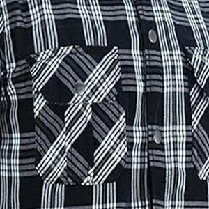 เสื้อเชิ้ตผ้าสักหลาดสำหรับนักขี่จักรยานสำหรับผู้ชายเสื้อเชิ้ตขี่มอเตอร์ไซค์ป้องกันไฟเปลี่ยนสีได้ตามต้องการ - Product Image 2