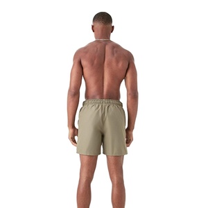 Shorts de bain pour hommes de haute qualité avec logo personnalisé, vêtements de plage décontractés, 100% polyester, deux poches latérales, prix de gros - Product Image 3
