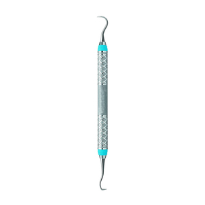 Détartreur dentaire professionnel U15/33 Towner-Jacquette |   Premium # 6 poignées en acier satiné au design élégant |   Double embout chirurgical réutilisable de qualité chirurgicale - Product Image 3