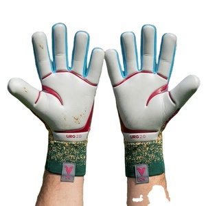 Guantes de Portero de Fútbol Profesionales de Alta Calidad, Transpirables, de Cuero PU con Protección de Látex y Silicona - Product Image 3
