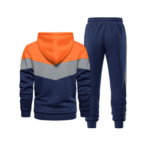 Ensemble de survêtement personnalisé avec logo imprimé, jogging unisexe, sweat-shirts respirants coupe-vent, streetwear, sweat-shirt à capuche pour homme, pantalon de survêtement, ensemble 2 pièces - Product Image 3