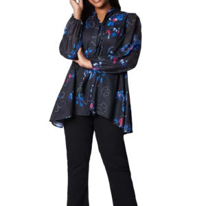 Nouveau modèle 2025 – Blouse florale de haute qualité, style chinois, pour l'automne et l'hiver – Pulls en gros, grandes tailles, manches longues, tricoté - Product Image 5