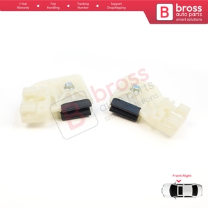 ชุดซ่อมมอเตอร์กระจกหน้าต่าง BWR178+BWR179 รุ่น R1+R2 สำหรับประตูหน้าขวา รถโปโล MK4 6Q 9A 9N 9N3 9A4 4/5 ประตู แฮทช์แบค ซีดาน 6Q4837 - Product Image 4